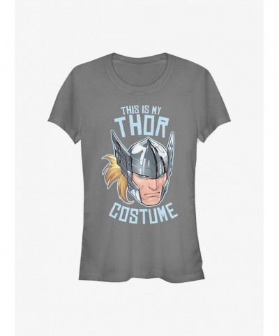 Unique Marvel Thor Costume Girls T-Shirt $5.02 T-Shirts