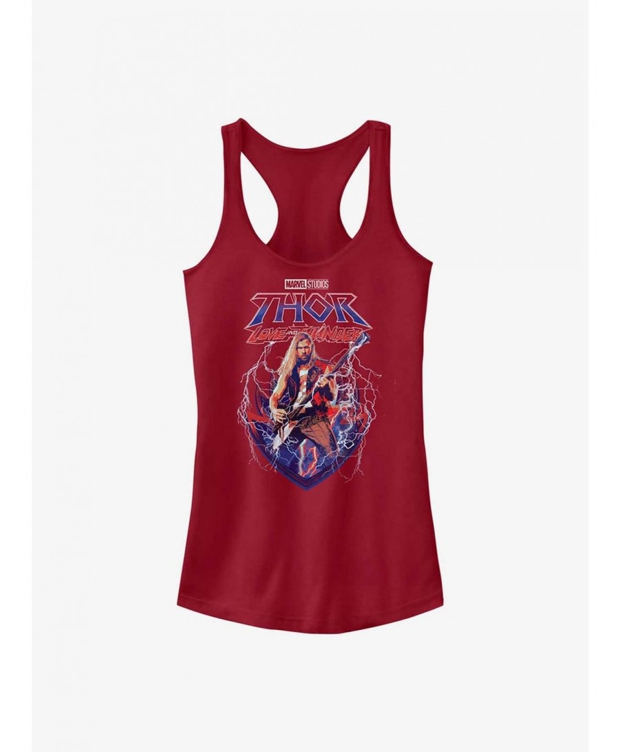 Flash Deal Marvel Thor: Love and Thunder Ragnarock On Girls Tank $5.98 Tanks