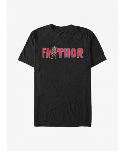 Hot Selling Marvel Thor Fa-Thor T-Shirt $6.06 T-Shirts