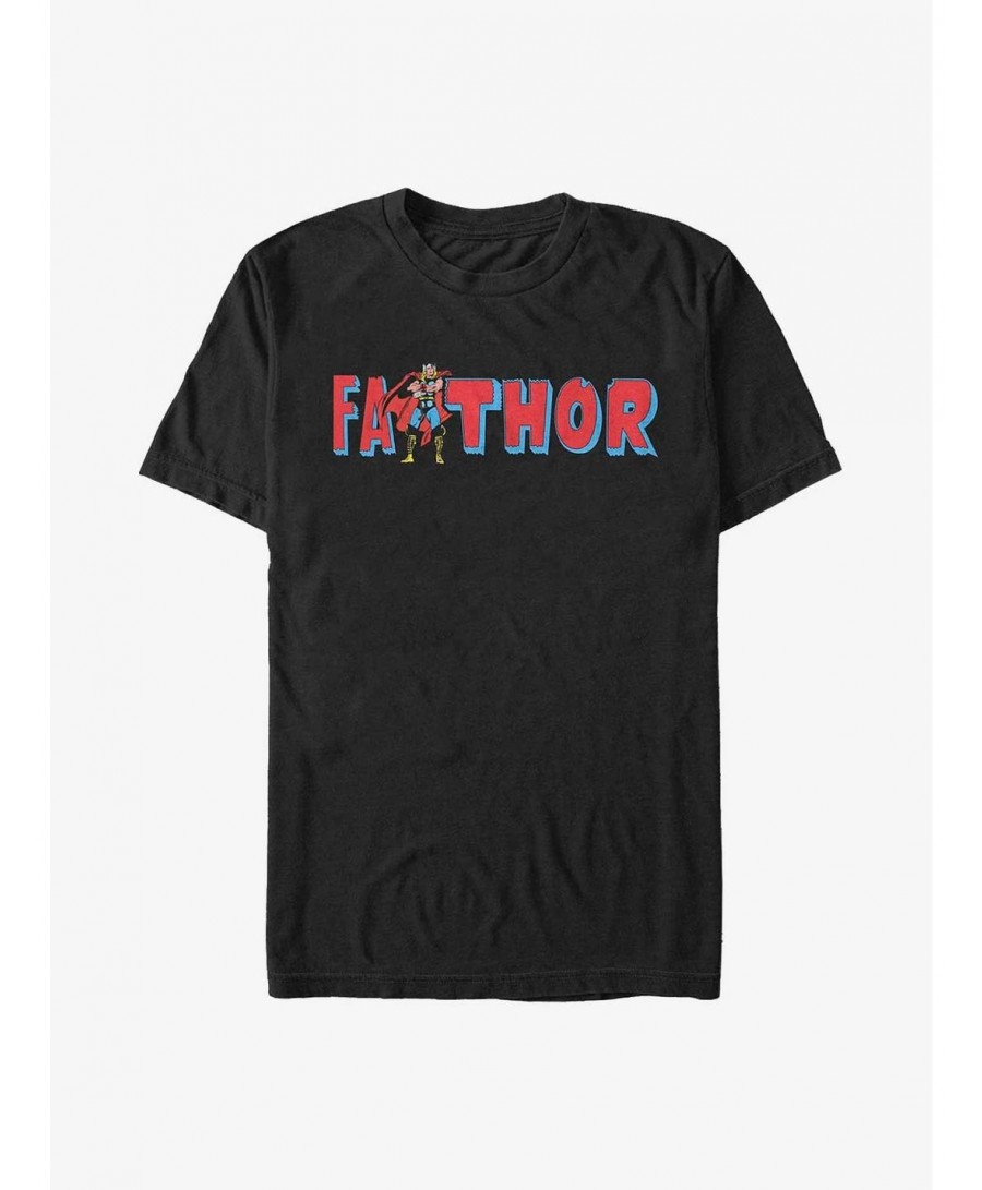 Hot Selling Marvel Thor Fa-Thor T-Shirt $6.06 T-Shirts