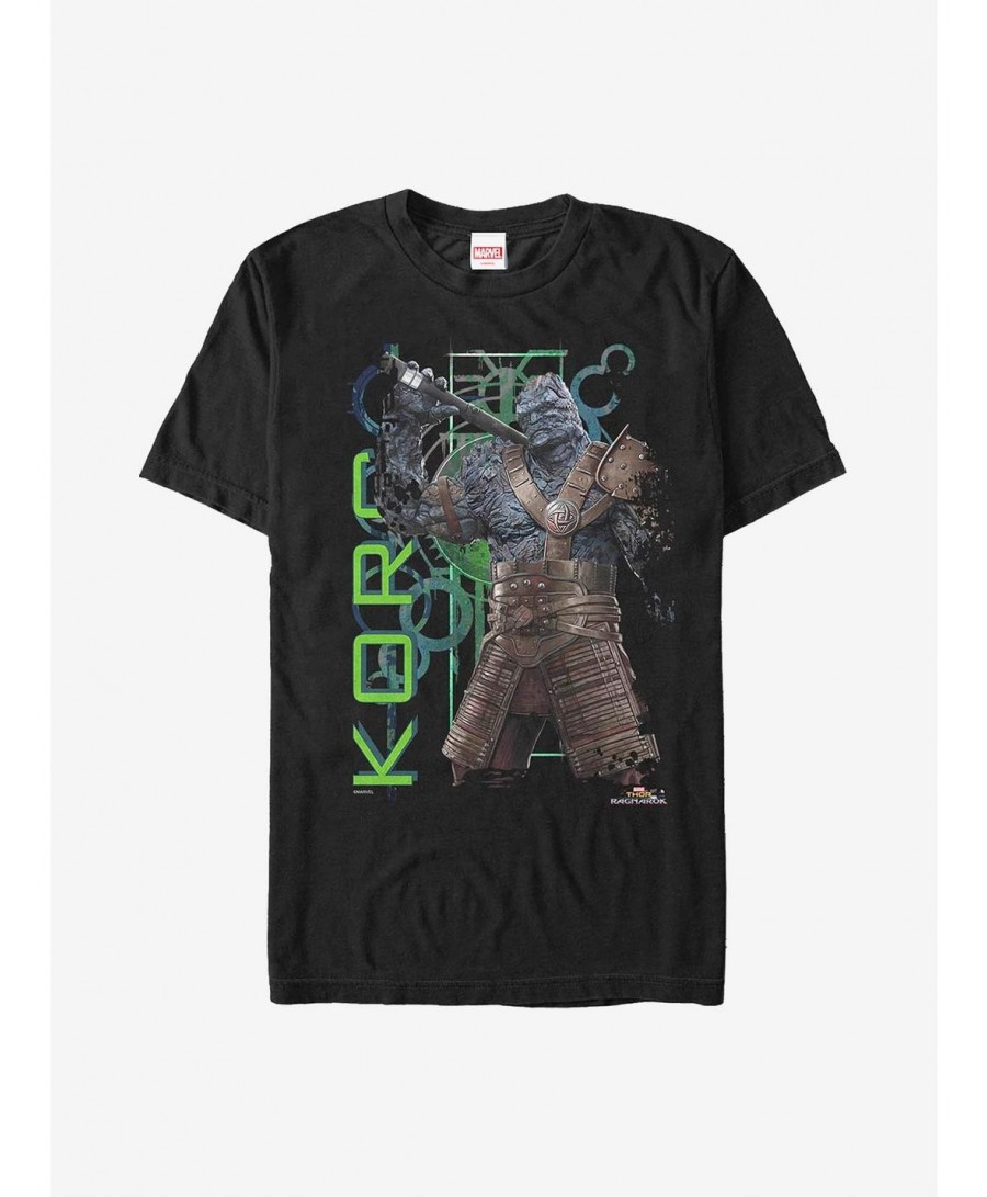 Pre-sale Discount Marvel Thor Korg Rocks T-Shirt $7.77 T-Shirts