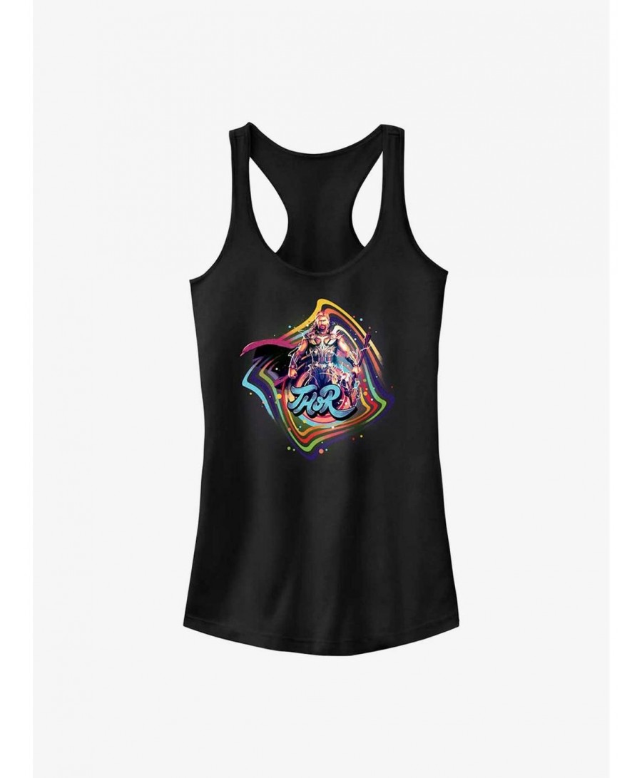 Special Marvel Thor: Love and Thunder Groovy Thor Girls Tank $7.97 Tanks