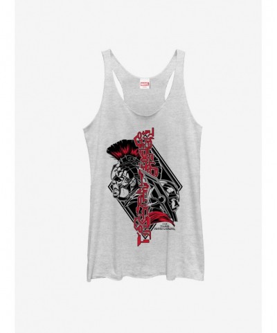 Best Deal Marvel Thor: Ragnarok Alien Text Girls Tanks $9.74 Tanks