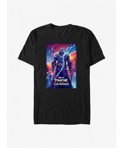 Unique Marvel Thor: Love and Thunder Korg Movie Poster T-Shirt $4.66 T-Shirts
