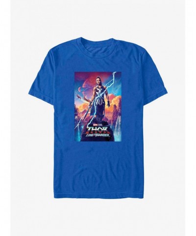 Special Marvel Thor: Love and Thunder Valkyrie Movie Poster T-Shirt $6.52 T-Shirts