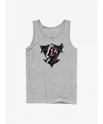 Limited-time Offer Marvel Thor: Love And Thunder Rocker Viking Thor Tank $5.98 Tanks