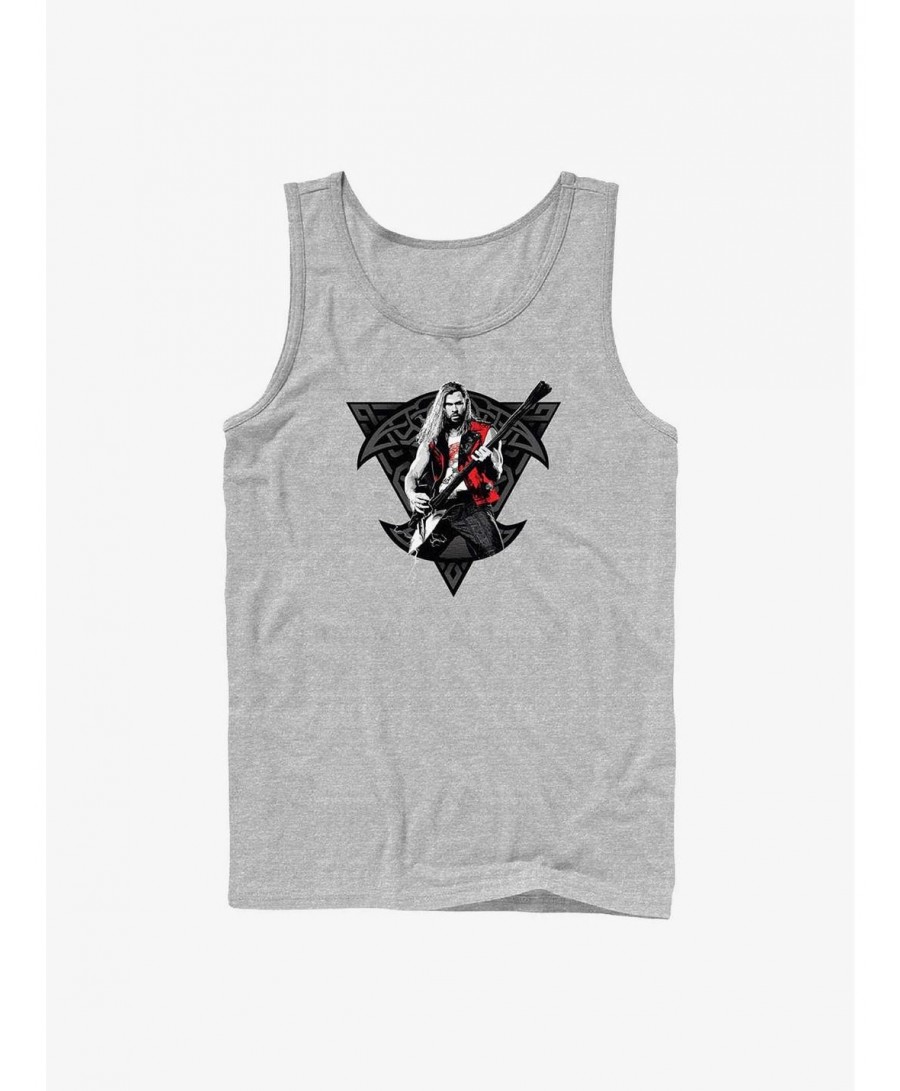 Limited-time Offer Marvel Thor: Love And Thunder Rocker Viking Thor Tank $5.98 Tanks