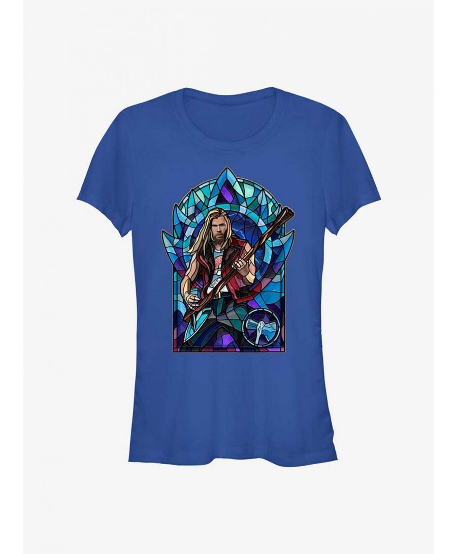 Hot Selling Marvel Thor: Love and Thunder Thor Glass Girls T-Shirt $8.09 T-Shirts