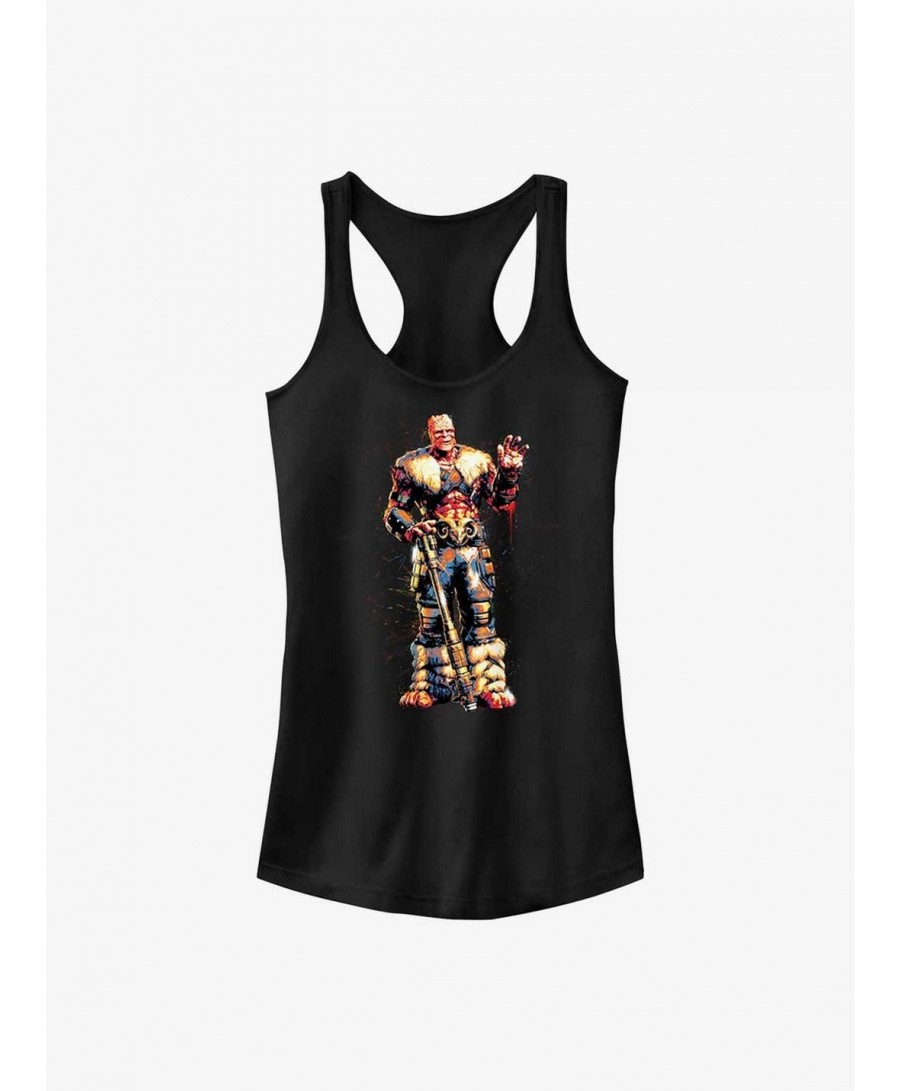 Pre-sale Discount Marvel Thor: Love and Thunder Korg Wave Girls Tank $8.17 Tanks