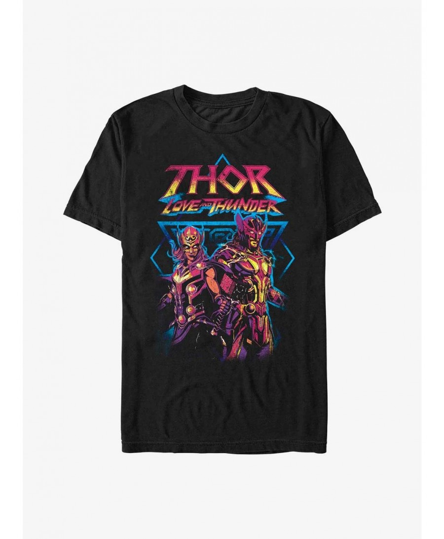 Value Item Marvel Thor: Love And Thunder Grunge Thunder T-Shirt $5.90 T-Shirts