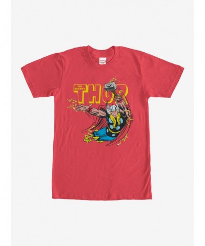 Exclusive Price Marvel Mighty Thor Thunder T-Shirt $6.68 T-Shirts