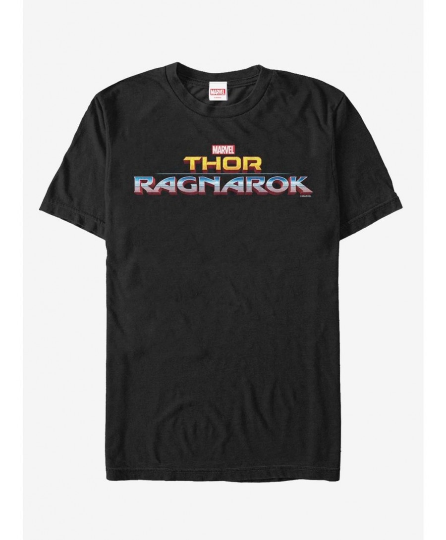 Value for Money Marvel Thor Ragnarok Logo T-Shirt $4.66 T-Shirts