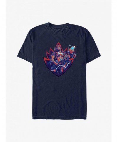 Pre-sale Discount Marvel Thor: Love And Thunder Guardian Thor Badge T-Shirt $5.75 T-Shirts