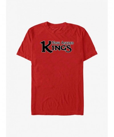 Flash Sale Marvel Thor: Love and Thunder New Asgard Kings Logo T-Shirt $5.75 T-Shirts