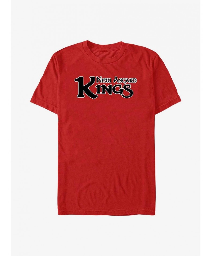 Flash Sale Marvel Thor: Love and Thunder New Asgard Kings Logo T-Shirt $5.75 T-Shirts