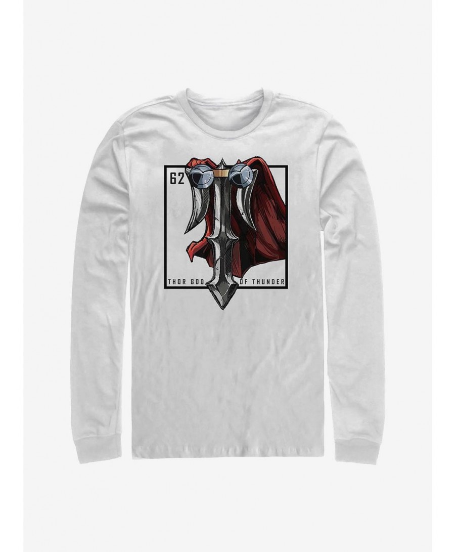 Discount Sale Marvel Thor Element Long-Sleeve T-Shirt $11.58 T-Shirts