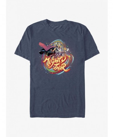 New Arrival Marvel Thor Swirl Mighty Thor T-Shirt $7.45 T-Shirts