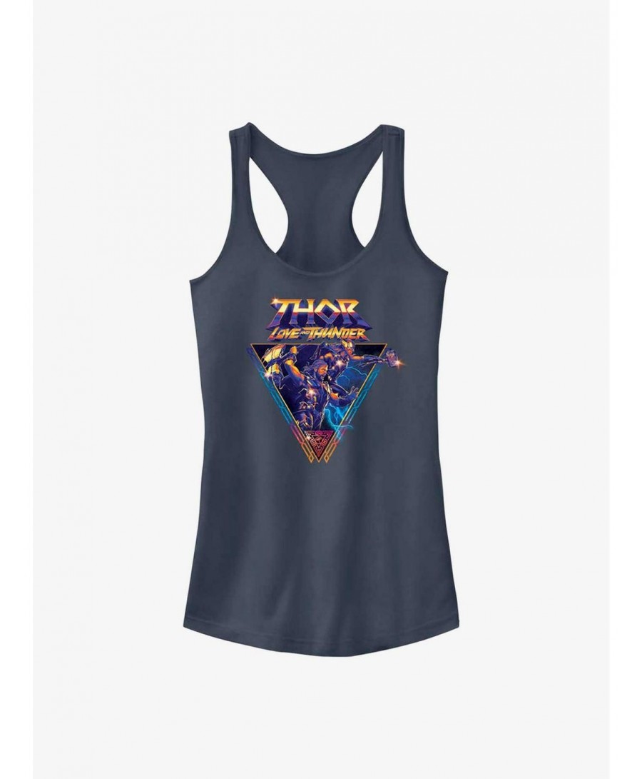 Hot Sale Marvel Thor: Love and Thunder Love And Thunder Badge Girls Tank $6.18 Tanks