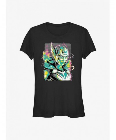 Wholesale Marvel Thor: Love and Thunder Female Thor Pastel Girls T-Shirt $7.93 T-Shirts