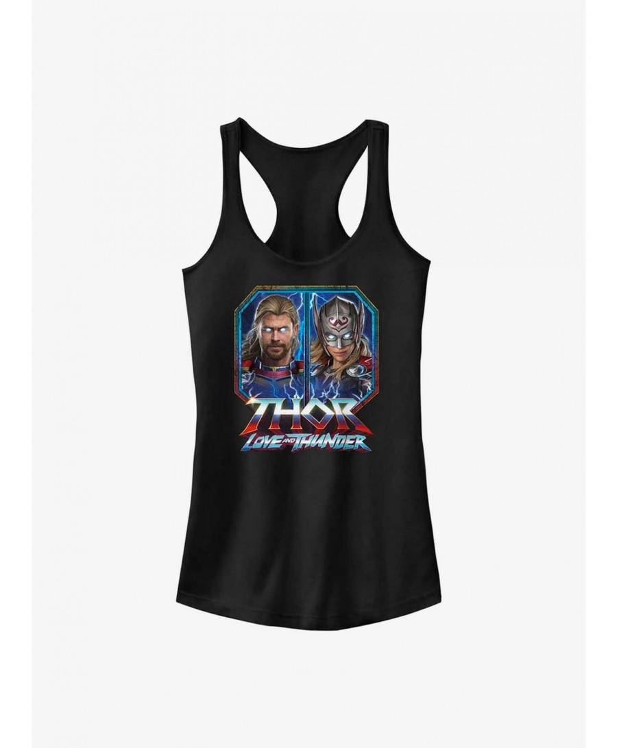 Best Deal Marvel Thor: Love and Thunder Thor Portraits Box Up Girls Tank $9.76 Tanks