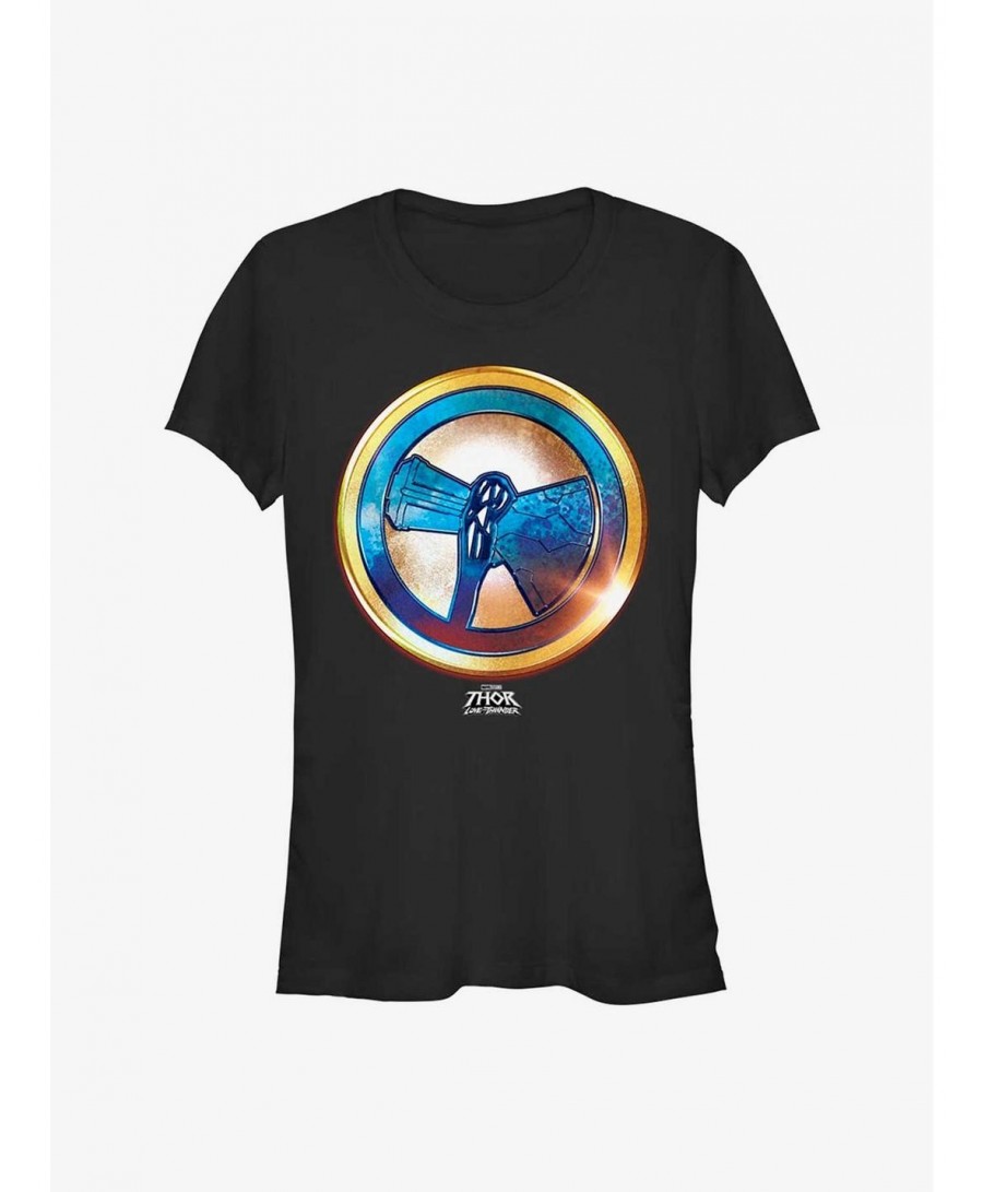 Exclusive Marvel Thor: Love and Thunder Stormbreaker Girls T-Shirt $4.85 T-Shirts