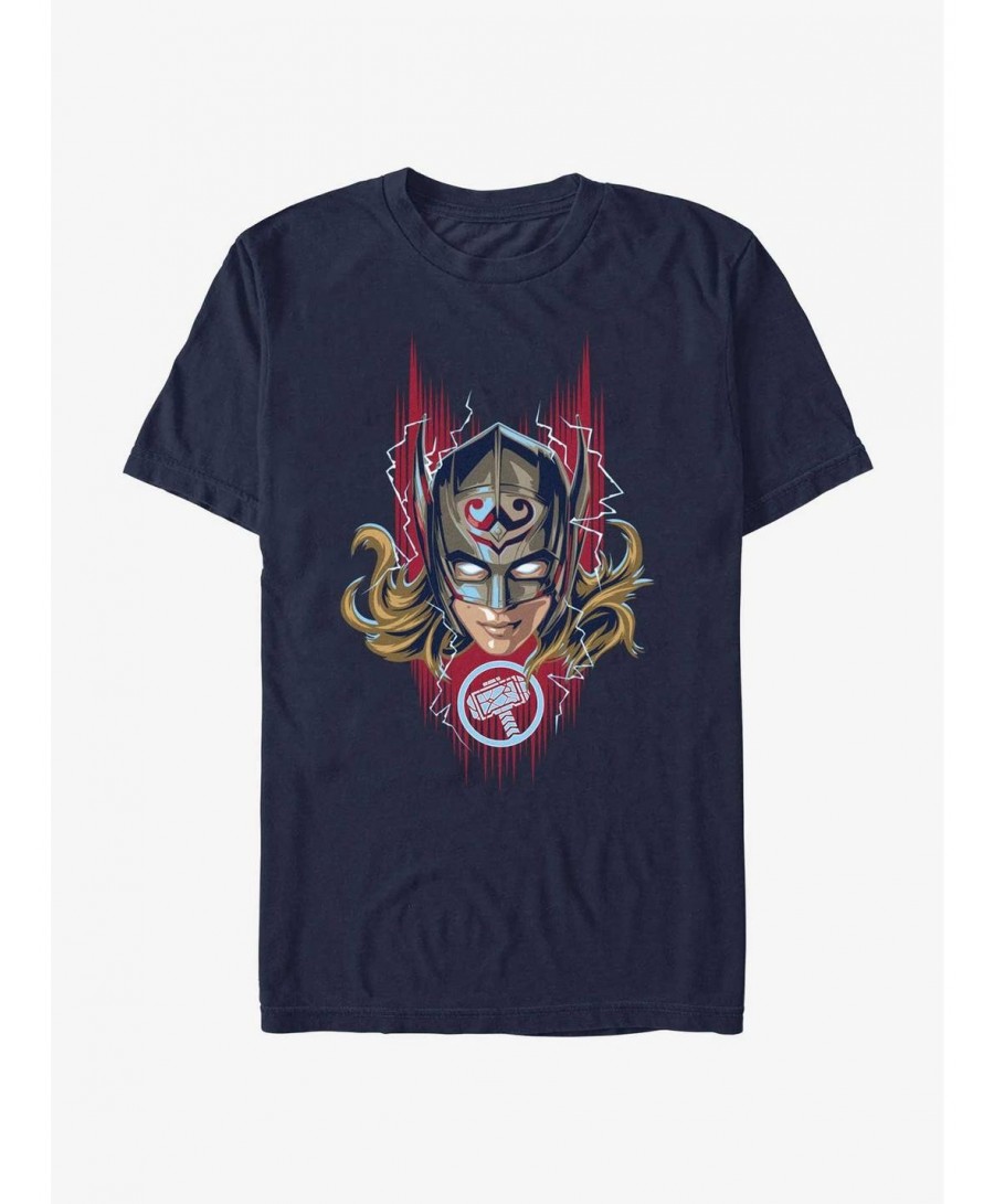 Huge Discount Marvel Thor Mighty Thor Jane Foster T-Shirt $4.66 T-Shirts