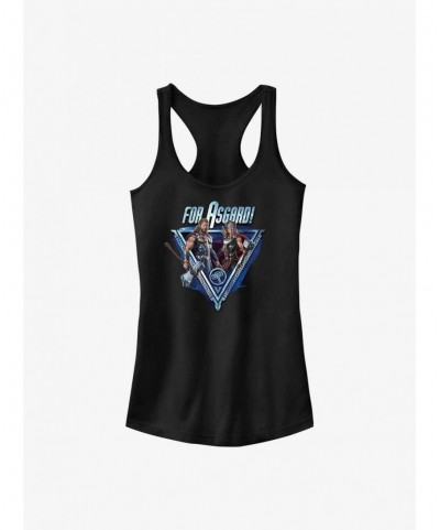 Discount Sale Marvel Thor: Love and Thunder For Asgard Girls Tank $6.97 Tanks