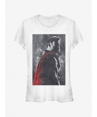 Wholesale Marvel Avengers Endgame Thor Painted Girls White T-Shirt $5.99 T-Shirts