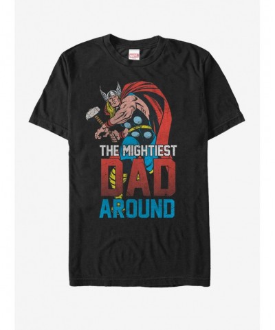 Exclusive Marvel Thor Mightiest Dad T-Shirt $6.52 T-Shirts