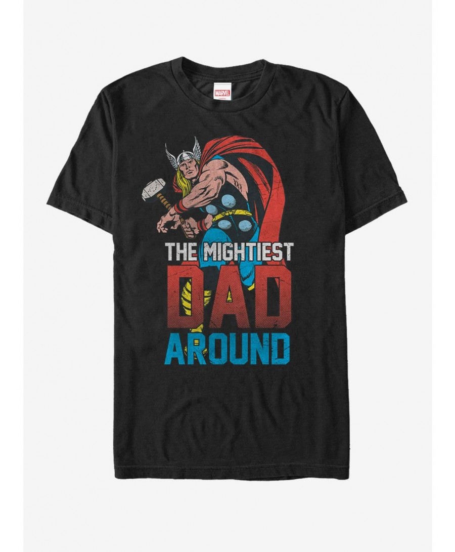 Exclusive Marvel Thor Mightiest Dad T-Shirt $6.52 T-Shirts