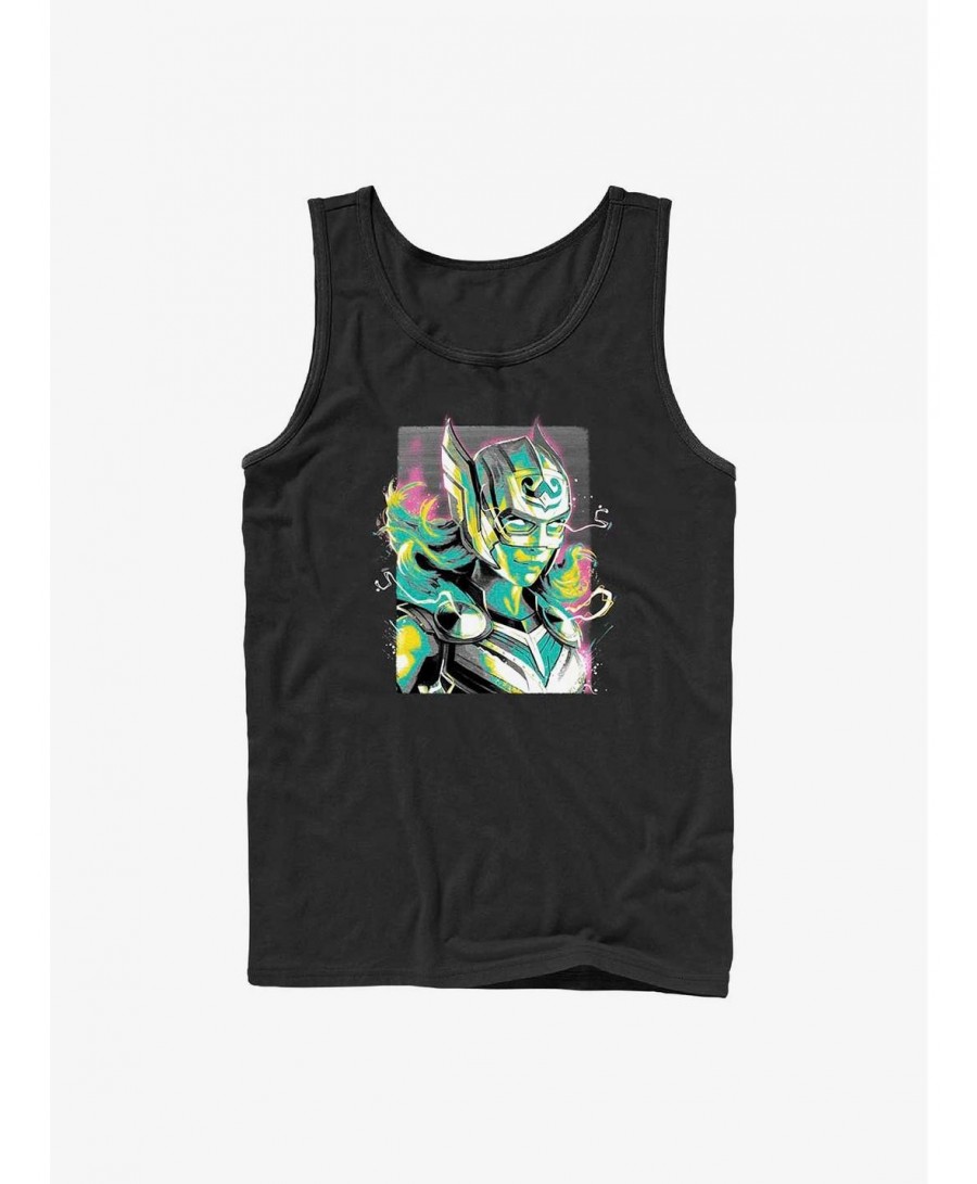 High Quality Marvel Thor: Love And Thunder Female Thor Pastel Tank $7.57 Tanks