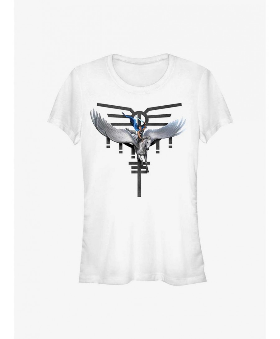 Flash Deal Marvel Thor: Love and Thunder Pegasus Girls T-Shirt $7.12 T-Shirts