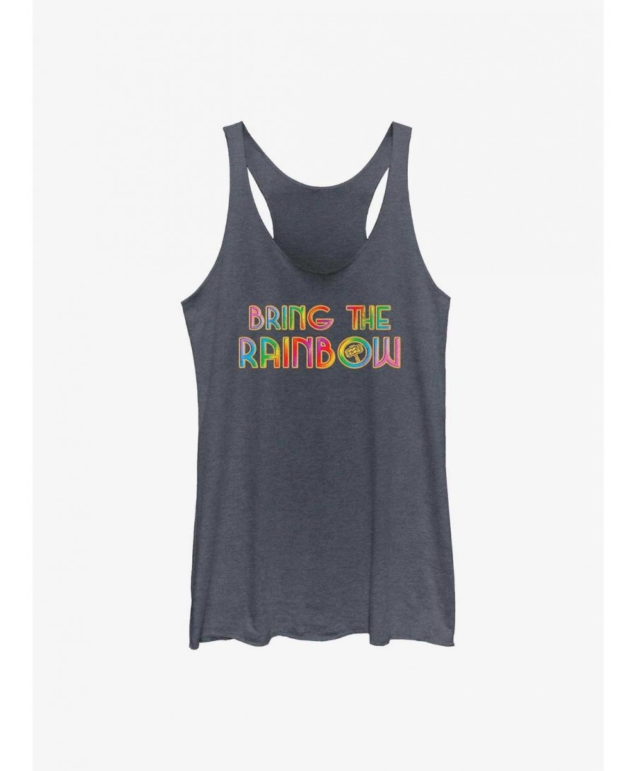 Special Marvel Thor: Love and Thunder Bring The Rainbow Girls Tank $8.29 Tanks