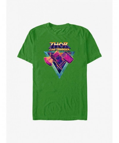 Flash Deal Marvel Thor: Love and Thunder Mjolnir and Stormbreaker T-Shirt $6.52 T-Shirts