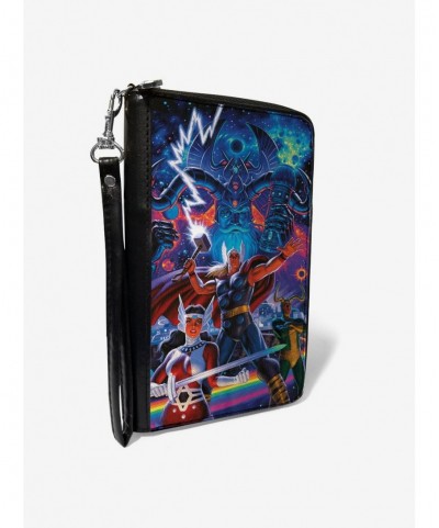 New Arrival Marvel Thor The Mighty Thor Issue 8 Variant Cover Zip Around Wallet $16.05 Wallets