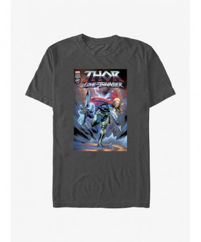 Low Price Marvel Thor Stormbreaker Throw Comic Book Cover T-Shirt $7.45 T-Shirts