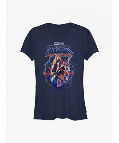 Absolute Discount Marvel Thor: Love and Thunder Ragnarock On Girls T-Shirt $7.44 T-Shirts