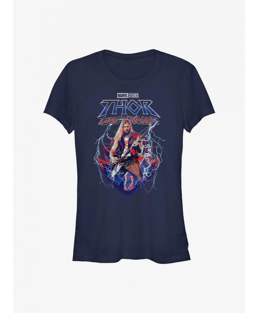 Absolute Discount Marvel Thor: Love and Thunder Ragnarock On Girls T-Shirt $7.44 T-Shirts