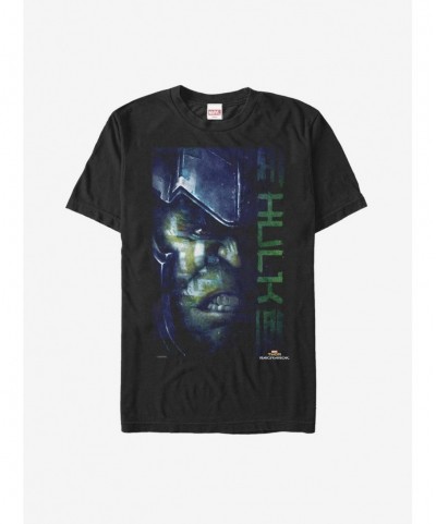 Flash Deal Marvel Thor: Ragnarok Hulk Face T-Shirt $6.37 T-Shirts