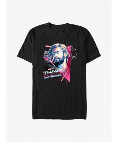 Value Item Marvel Thor: Love And Thunder Triangle God T-Shirt $7.77 T-Shirts