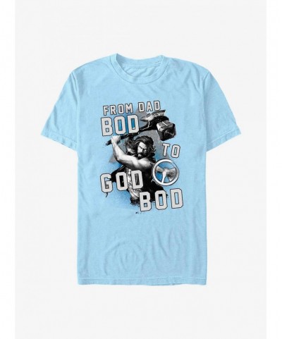 Huge Discount Marvel Thor: Love and Thunder From Dad Bod To God Bod T-Shirt $5.44 T-Shirts