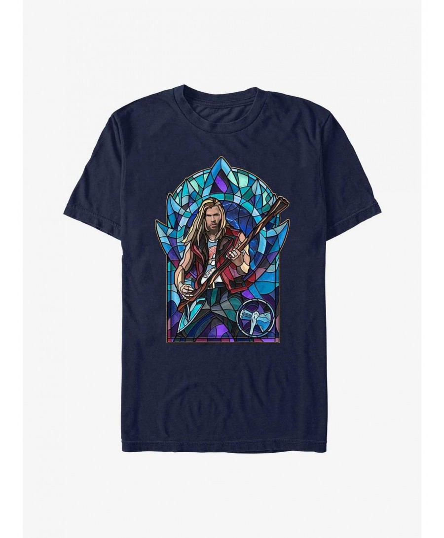 Discount Marvel Thor: Love And Thunder Thor Glass T-Shirt $4.81 T-Shirts