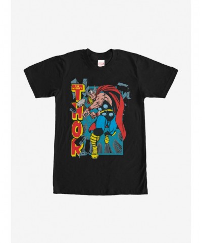 Premium Marvel Mighty Thor Rock T-Shirt $6.37 T-Shirts