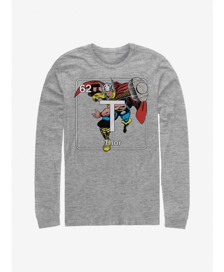 Premium Marvel Thor Periodic Thor Long-Sleeve T-Shirt $10.53 T-Shirts