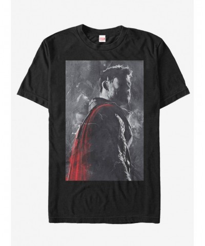 New Arrival Marvel Avengers: Endgame Thor Painted T-Shirt $6.52 T-Shirts