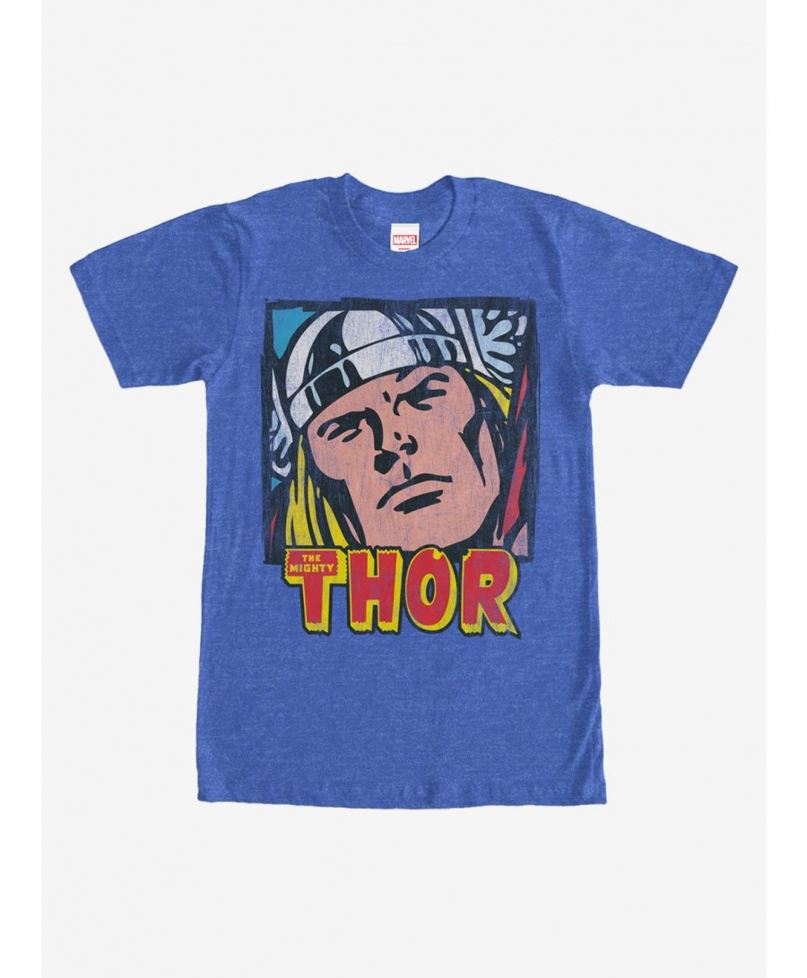 Premium Marvel Mighty Thor Classic Portrait T-Shirt $6.06 T-Shirts