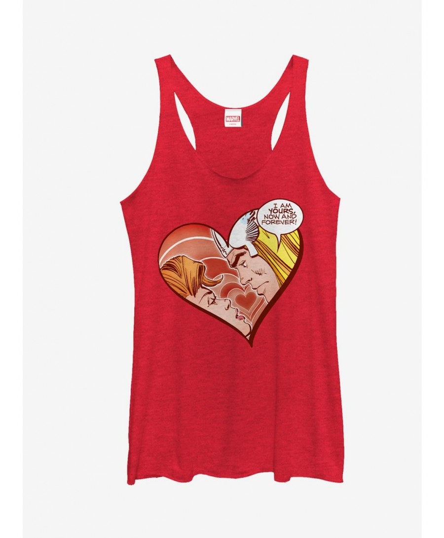 Festival Price Marvel Thor Now and Forever Girls Tanks $8.91 Tanks