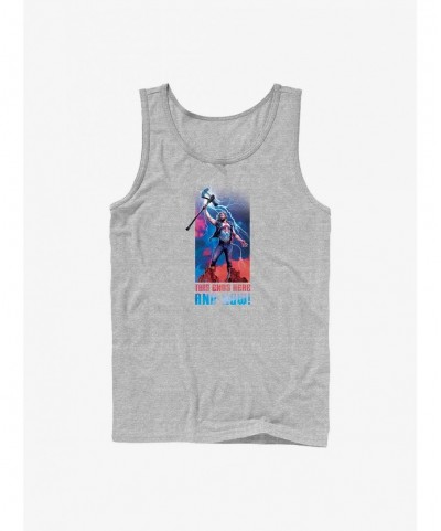 Limited Time Special Marvel Thor: Love and Thunder Ends Here and Now Tank $6.97 Tanks