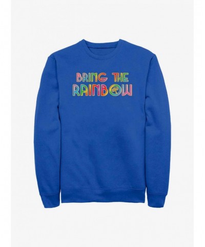 Flash Deal Marvel Thor: Love and Thunder Bring The Rainbow Sweatshirt $9.45 Sweatshirts