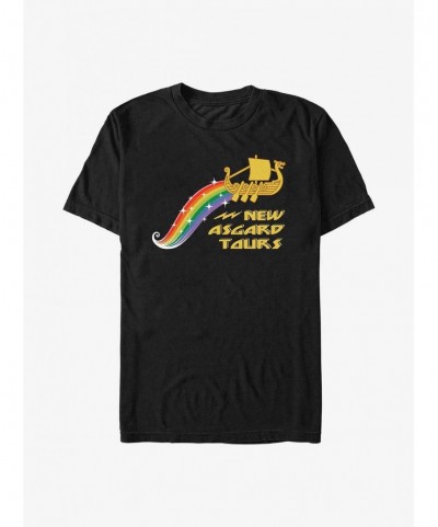 Value Item Marvel Thor: Love And Thunder Rainbow Tours T-Shirt $4.97 T-Shirts